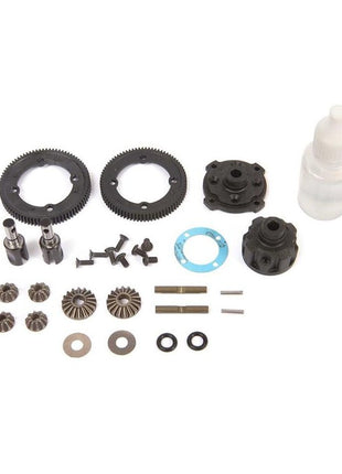 Team Losi Racing 22X-4 Complete Metal Center Gear Differential Set