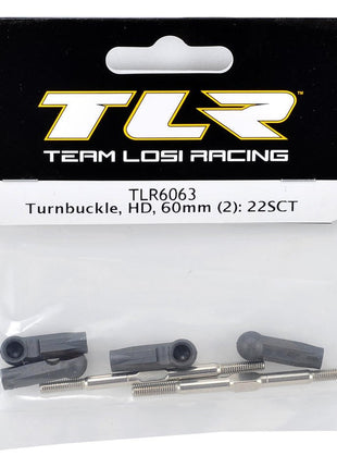 Team Losi Racing 60mm HD Turnbuckle Set (2)