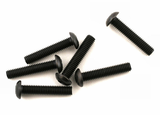 Traxxas 3x15mm Button Head Screws (6) – 2579