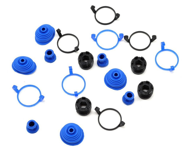 Traxxas Revo Pivot Ball Caps w/ dust boots, rubber (4)/ dust plugs, rubber (4)/ dust 5378X