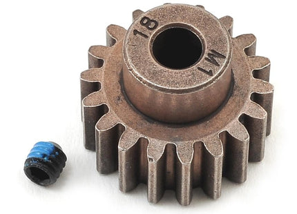 Traxxas Hardened Steel Mod 1.0 Pinion Gear w/5mm Bore (18T) – 6491X