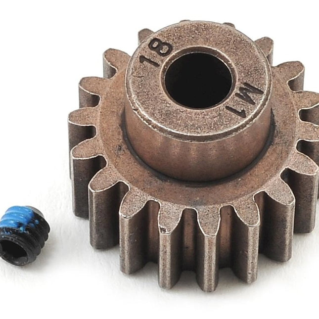 Traxxas Hardened Steel Mod 1.0 Pinion Gear w/5mm Bore (18T) – 6491X