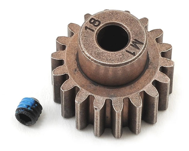 Traxxas Hardened Steel Mod 1.0 Pinion Gear w/5mm Bore (18T) – 6491X