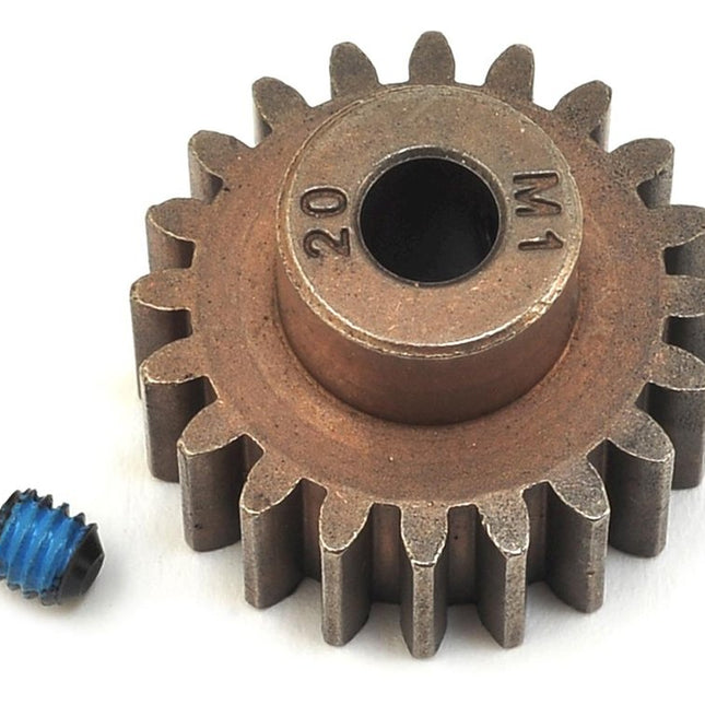 Traxxas Hardened Steel Mod 1.0 Pinion Gear (20T, 5mm Bore) – 6494X