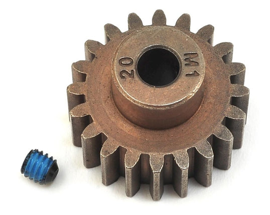 Traxxas Hardened Steel Mod 1.0 Pinion Gear (20T, 5mm Bore) – 6494X