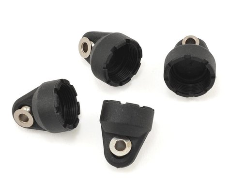 Traxxas 4-Tec 2.0 Shock Caps (Black) (4) - 8361
