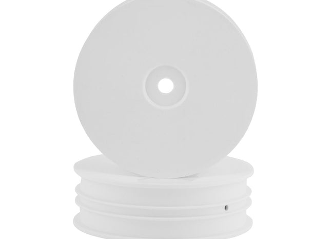 XRAY Slim "Aerodisk" 2WD Front Buggy Wheels (White) (2) (XB2) w/12mm Hex
